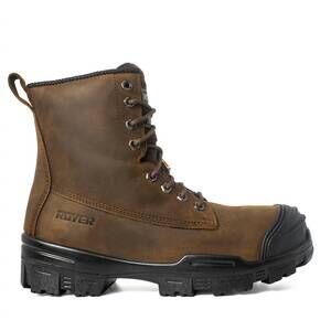 NEW ROYER men's ventura thinsulate waterproof composite toe work boots in brown